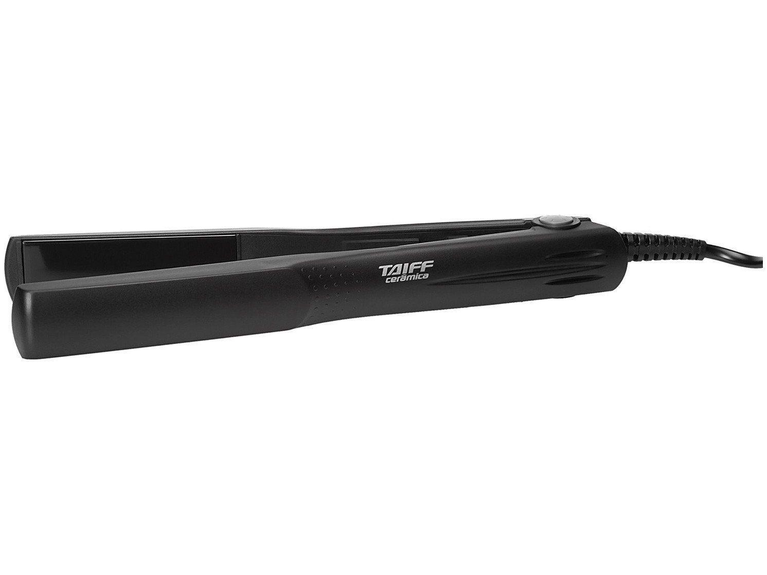 Chapa Cerâmica 180ºC - Preto / Bivolt - Taiff