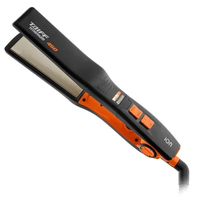 Chapa Titanium Laranja 200ºC - 230ºC - Preto/laranja / Bivolt - Taiff