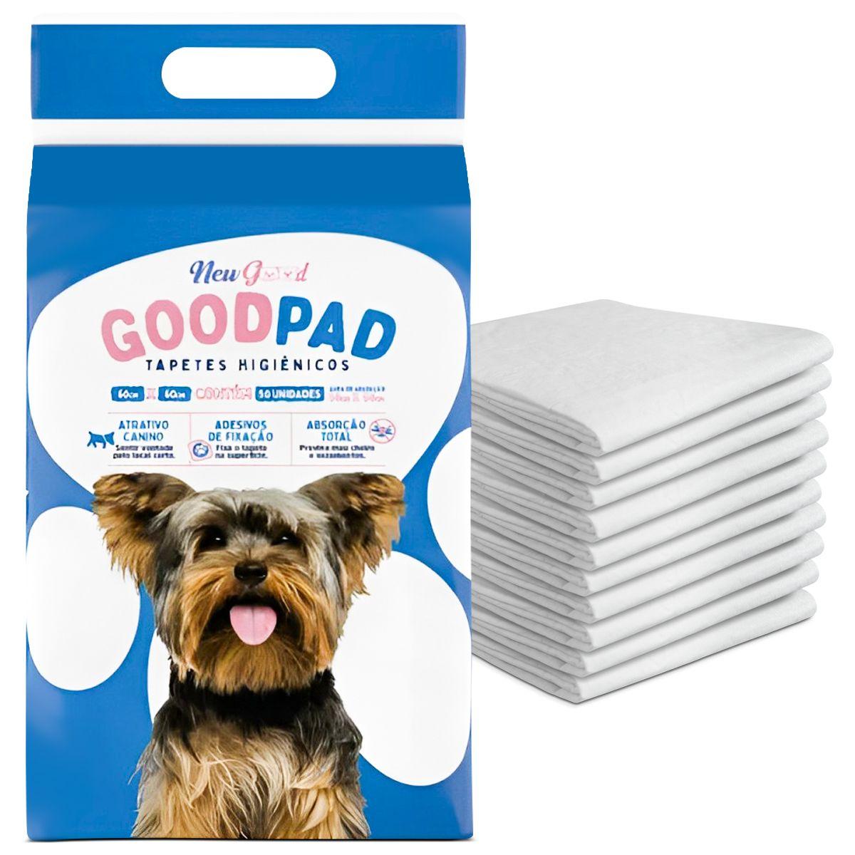 Tapete Higienico Good Pad 60x60 Com 50 Und Super Absorção - Good Pet