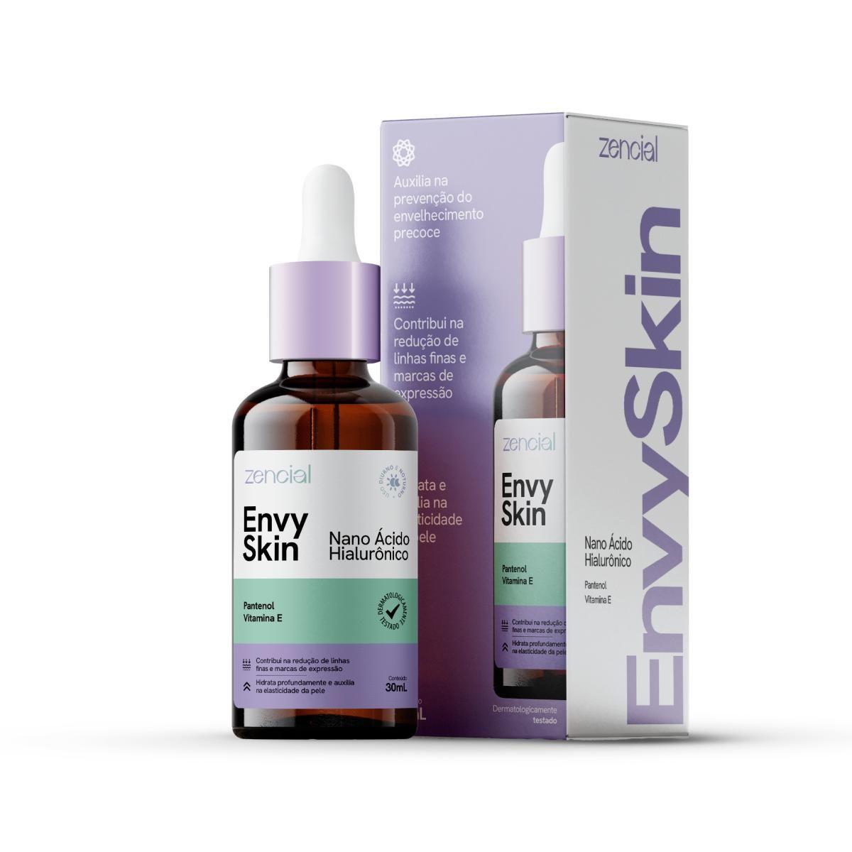 Sérum Facial Com Ácido Hialurônico Anti Rugas E Preenchedor - Zencial