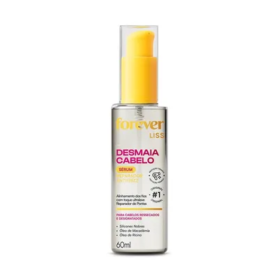 Sérum Reparador Desmaia Cabelo Forever Liss 60ml