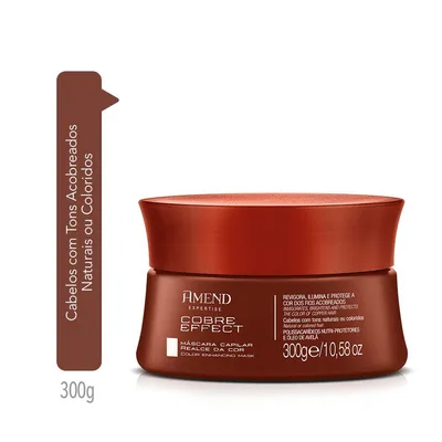 Mascara Realce Da Cor Cobre Effect Expertise 300G - Amend