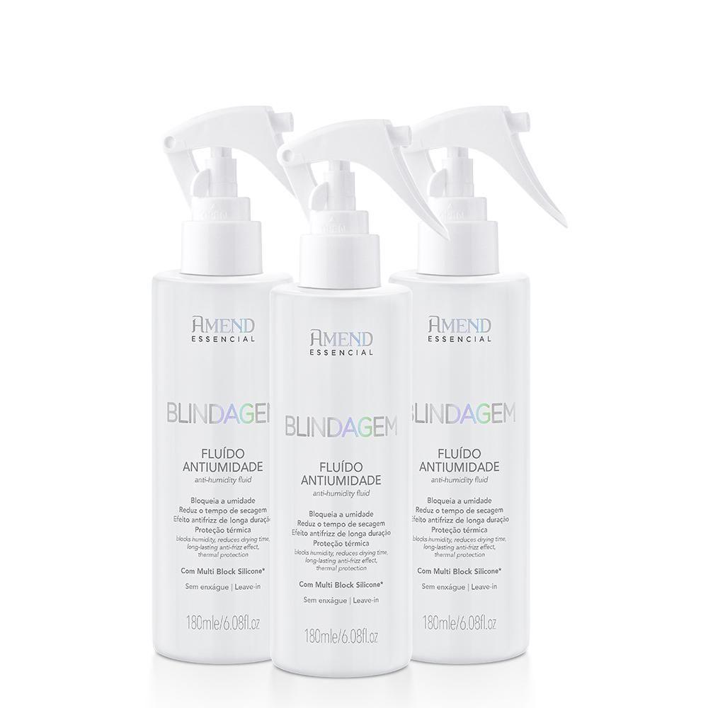 Kit Fluído Antiumidade Blindagem Essencial 3 produtos - Amend