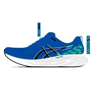 Tênis Gel Hypersonic 6 - Azul/Branco - ASICS
