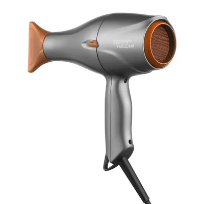 Secador de Cabelo Vulcan 2500W - Cinza/laranja / 127v - Taiff