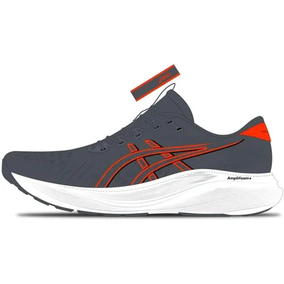 Tênis ASICS GEL-Excite 11 - Masculino - Cinza/Vermelho