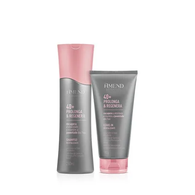 Kit Shampoo Leavein Expertise Prolonga Regenera 40 - Amend