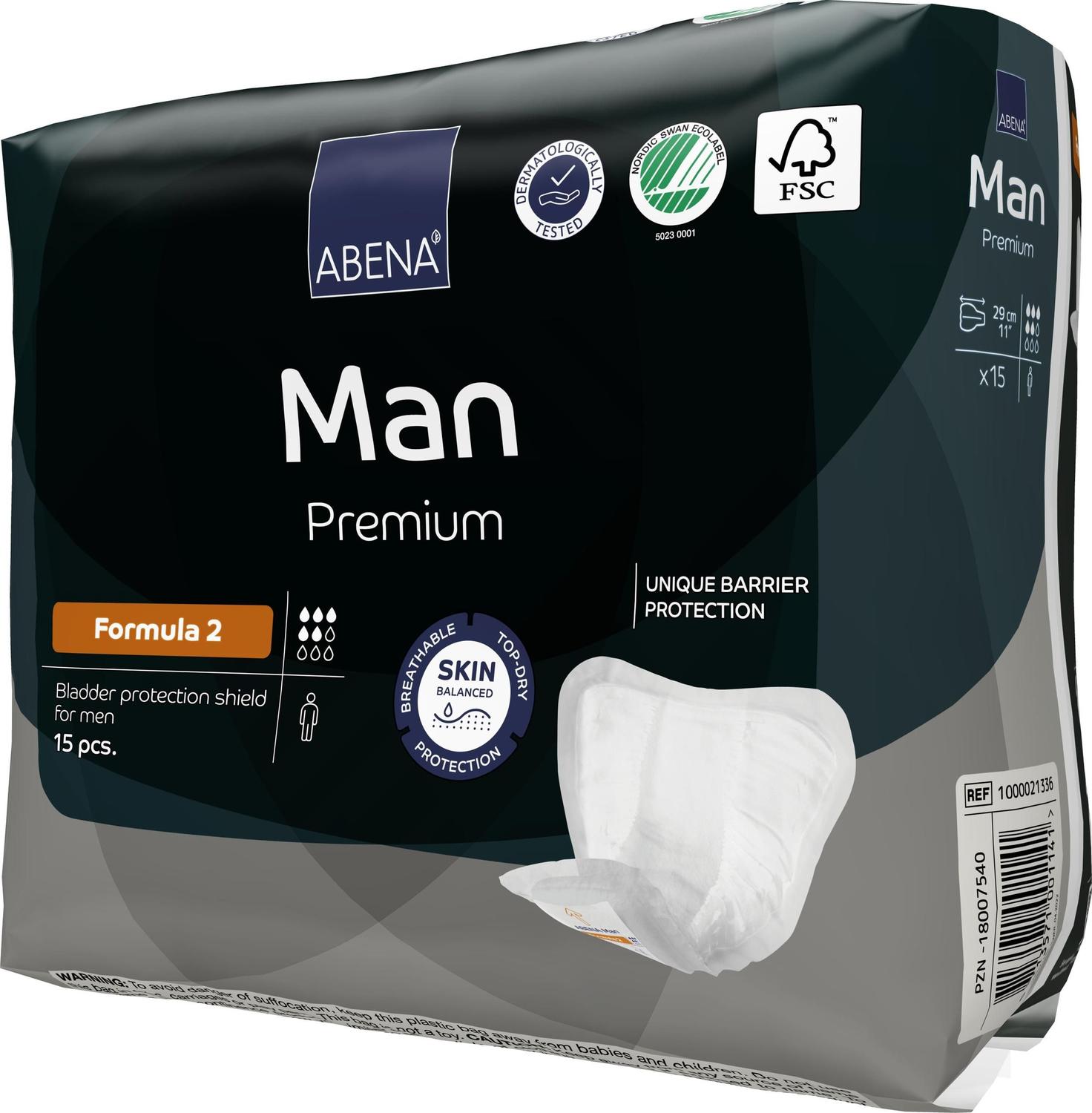 Absorvente Geriátrico Masculino Abena Abri Man Premium