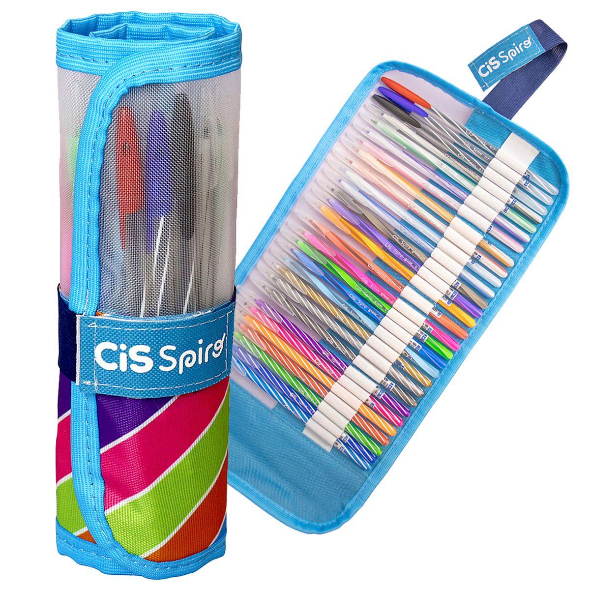 Kit Caneta Spiro Cis Ponta 0.7mm Rollerset 29 Unidades