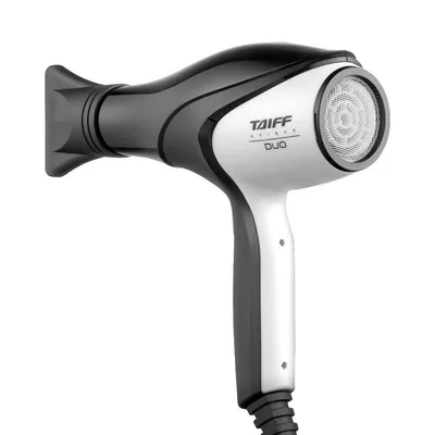 Secador de Cabelo Unique Duo Bivolt - Branco/Preto / Bivolt - Taiff