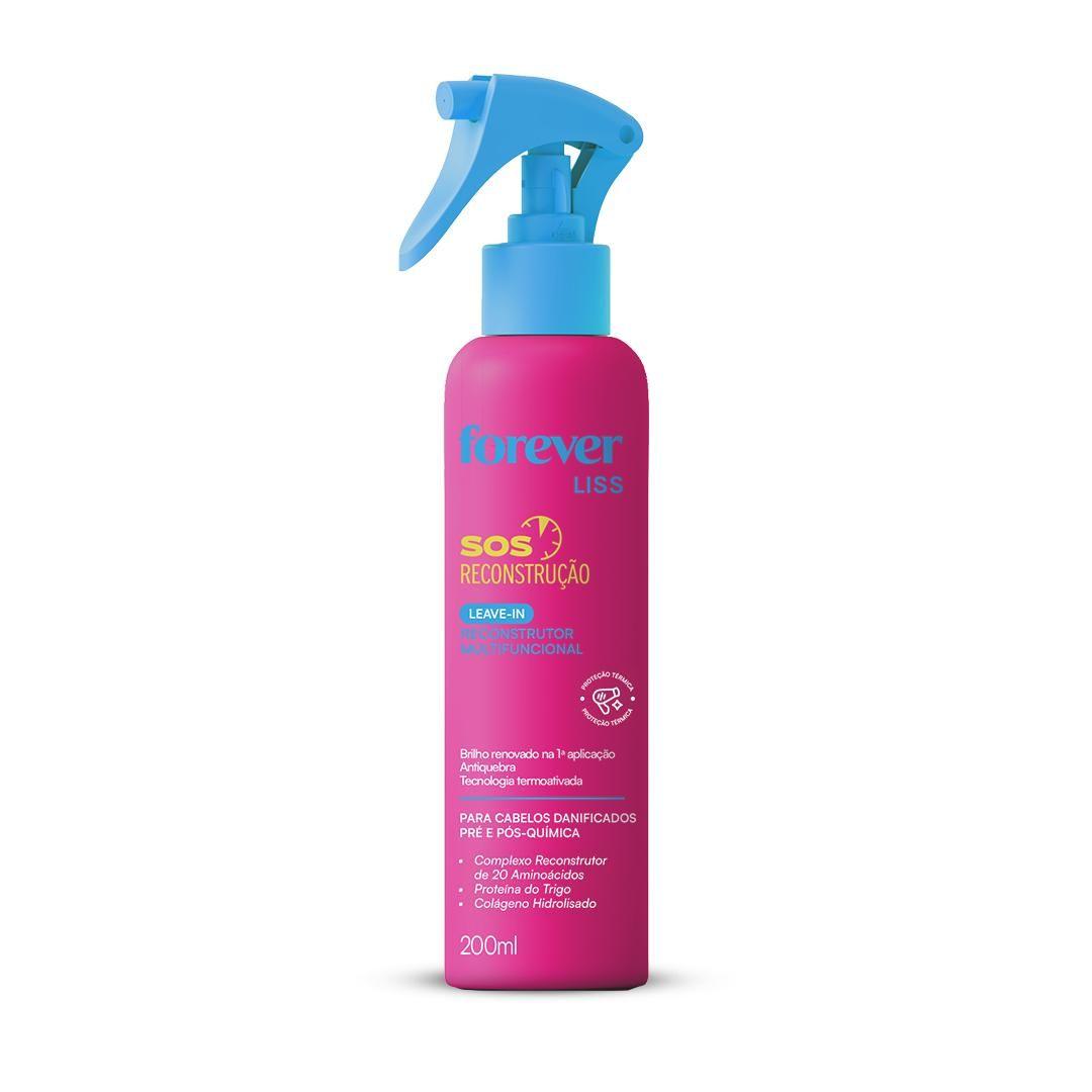 Leave-in Multifuncional SOS Reconstrução Forever Liss 200ml