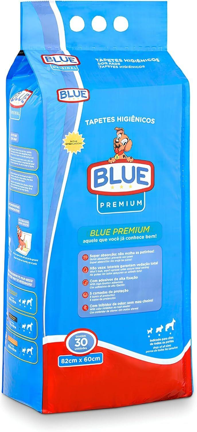 Tapete Higiênico BluEx Premium com 30 Unidades 82 cm X 60 cm - Expet
