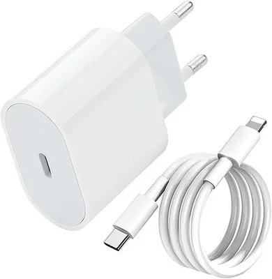 Carregador Turbo Fonte 20w Usb-c+ Cabo Compatível com iPhone 11 12 13 14 Pro X XR XS - Hrebos